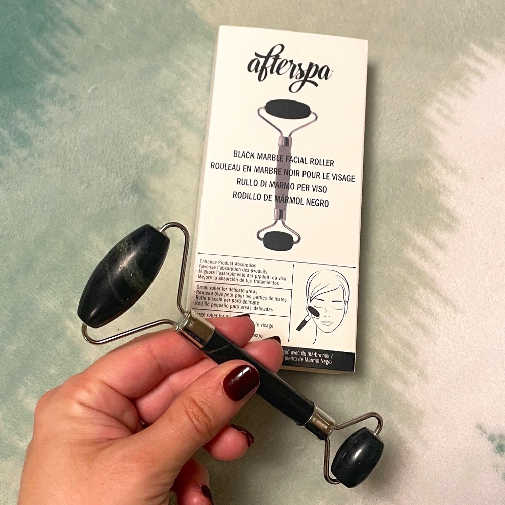 Afterspa Black Marble Facial Roller